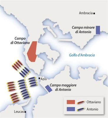 La Battaglia di Azio: Uno Scontro Navale Epico Tra Romani e Egizi per il Controllo del Mediterraneo